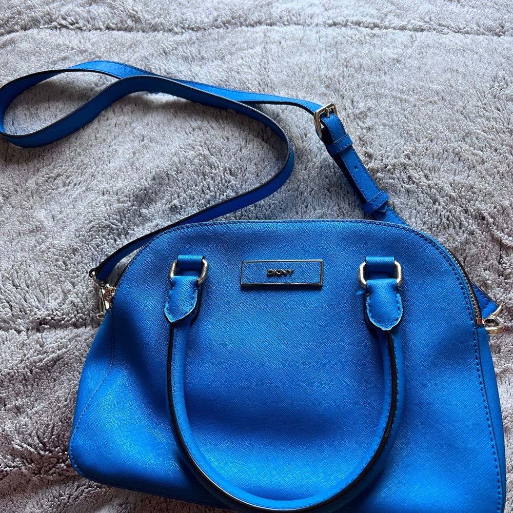 Authentic DKNY blue bag!!